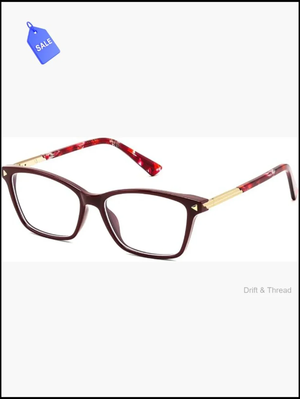 Blue Light Blocking Glasses TR90 Frame Spring Hinges Anti Eyestrain